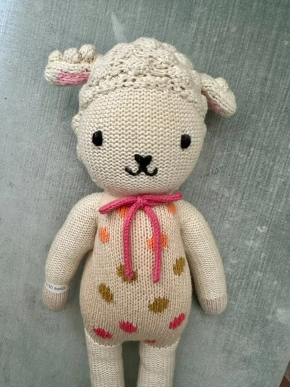 Lucy the Lamb 13" | Cuddle + Kind - Picture 4 of 6